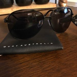 QUAY Australia Sunglasses & Deux Lux Demi Backpack